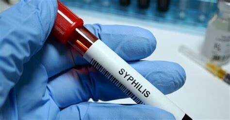 syphilis blood vial