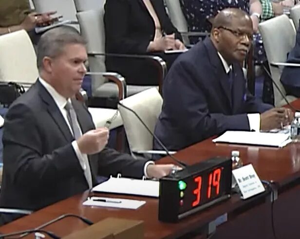 Click to enlarge Ronald Moultrie and Scott Bray