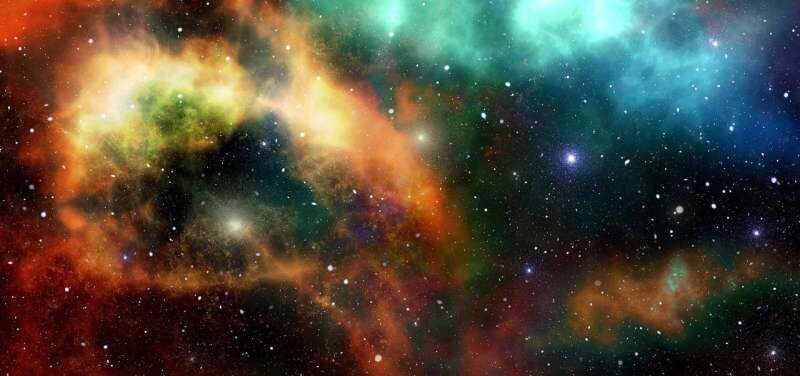 space dust clouds