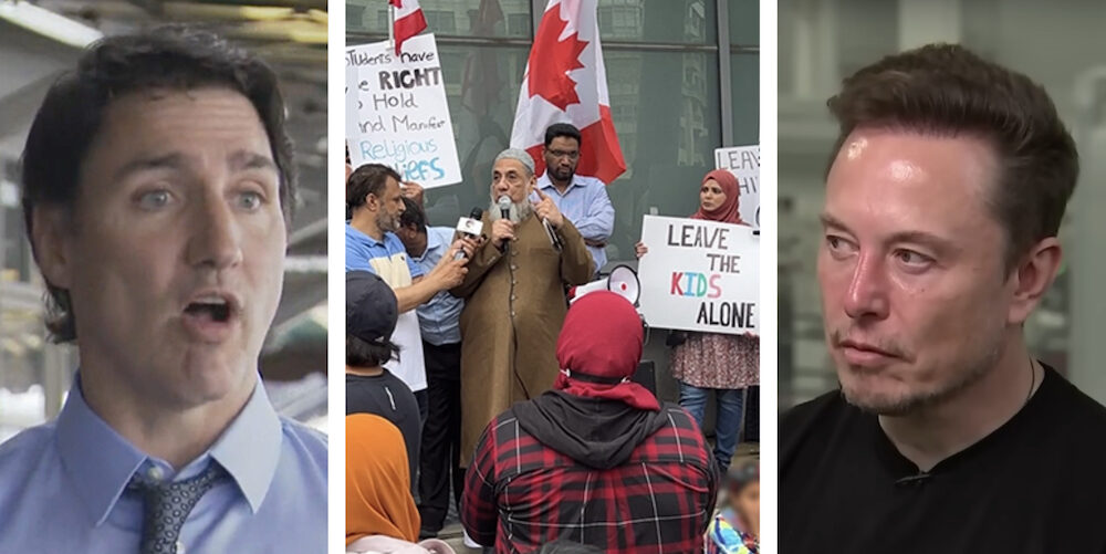 trudeau muslims musk
