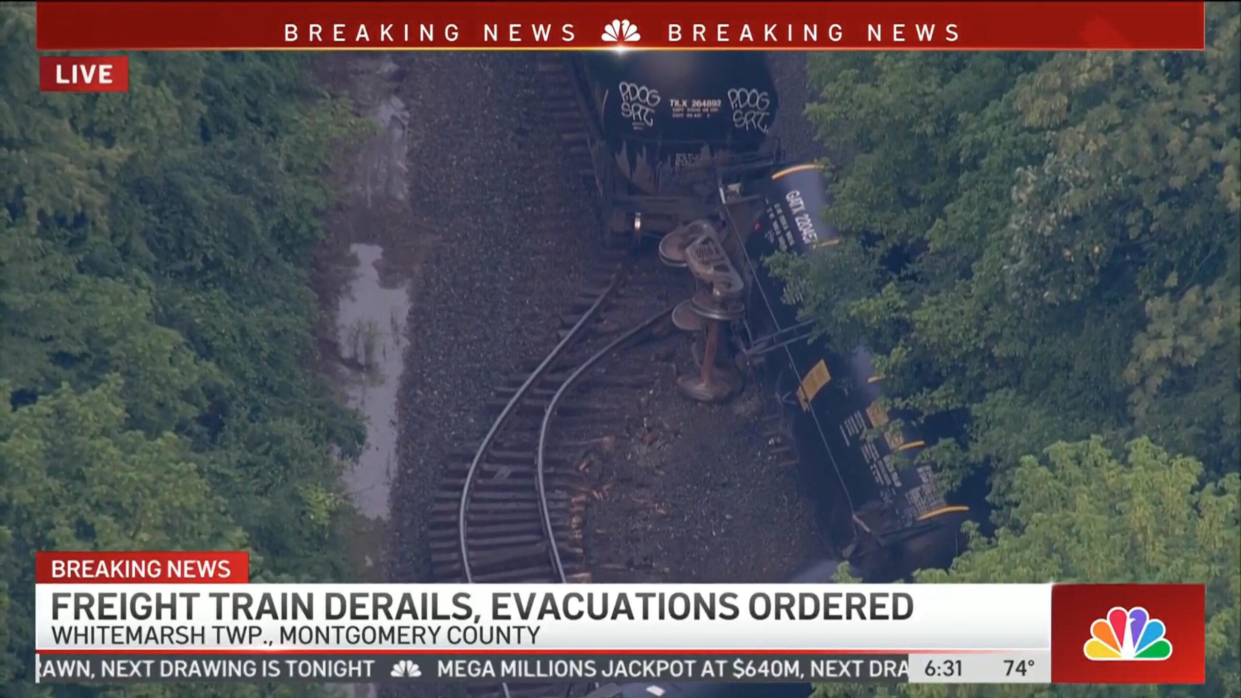 train derailment