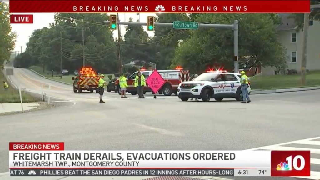 Click to enlarge train derailment
