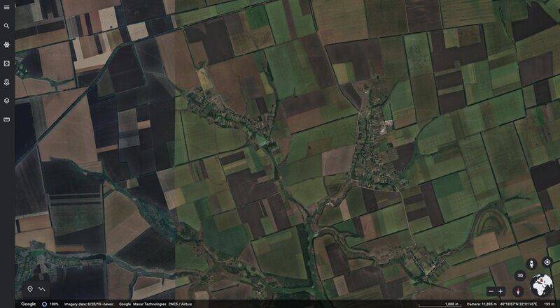 ukraine crops satellite