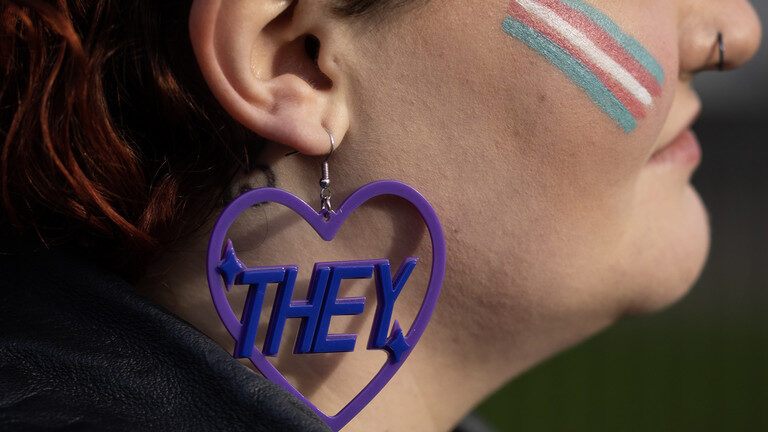 they pronouns transgender