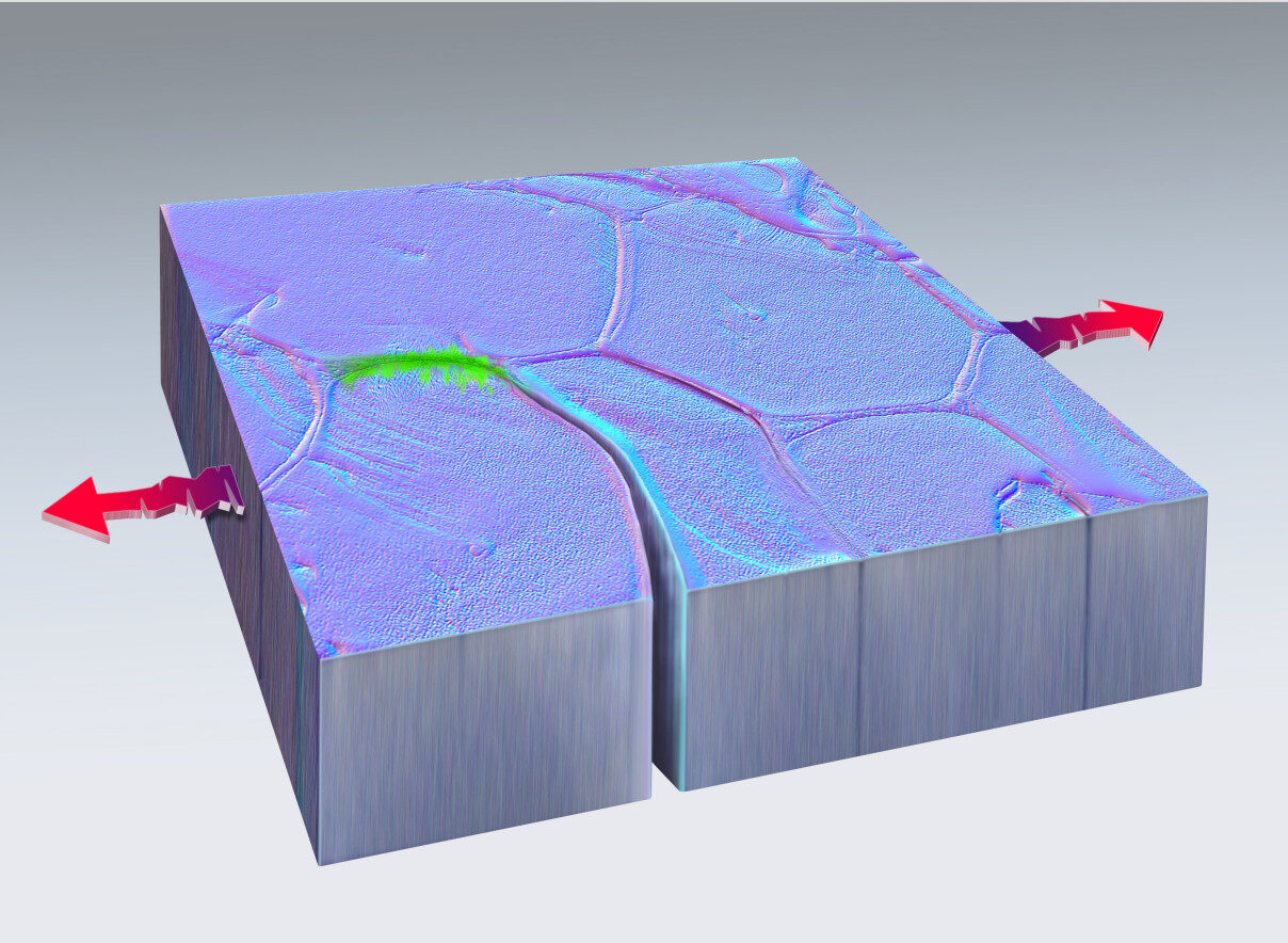 self-healing in metal