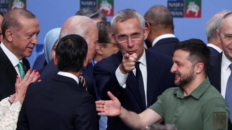 Click to enlarge NATO Meeting