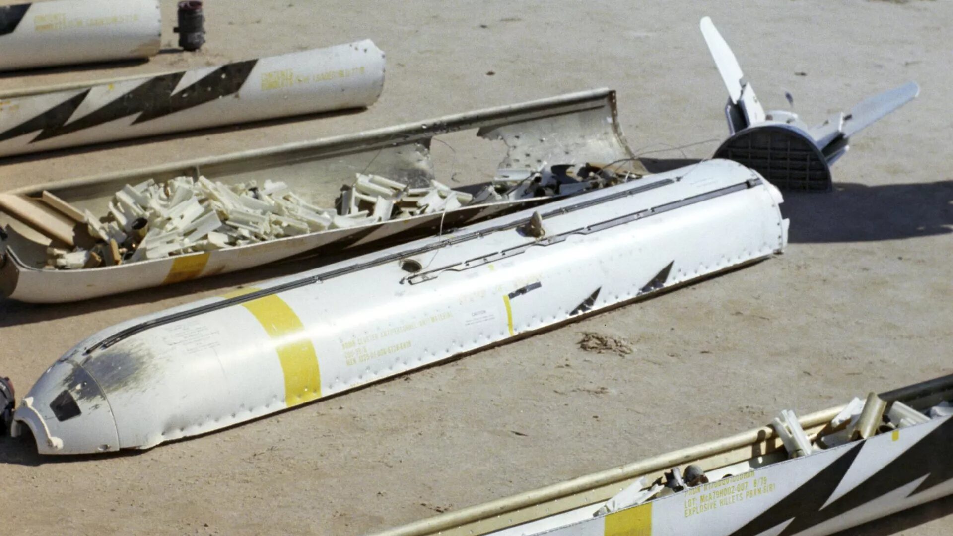 cluster bombs