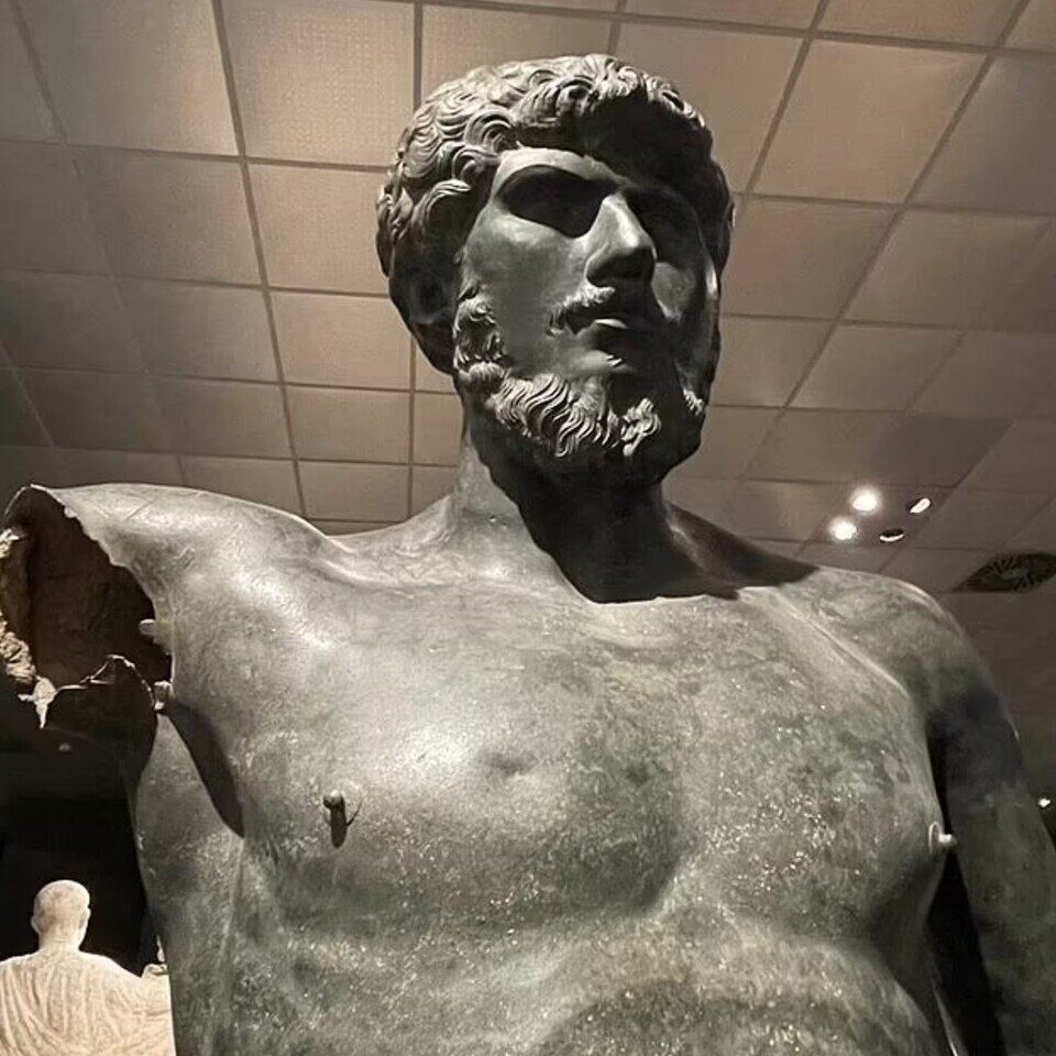 Click to enlarge Roman emperor Lucius Verus