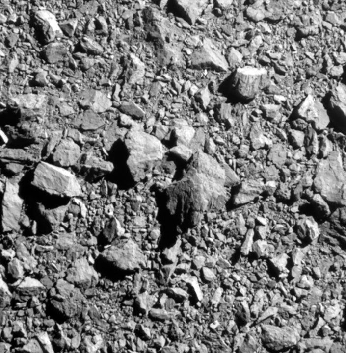 dimorphos asteroid surface dart impact experiment