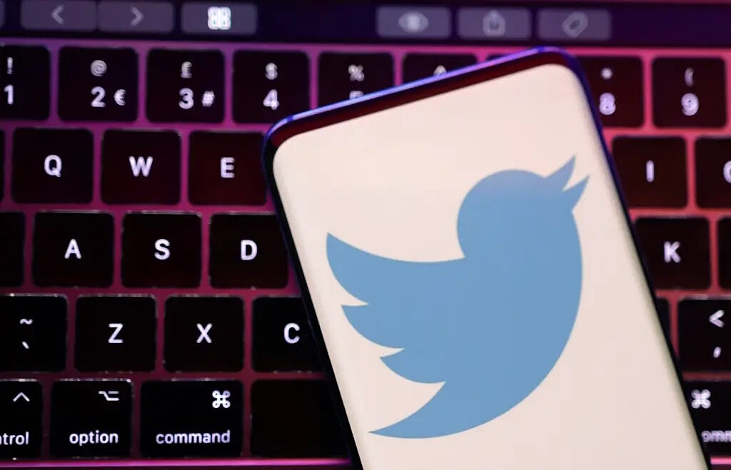 twitter bird keyboard