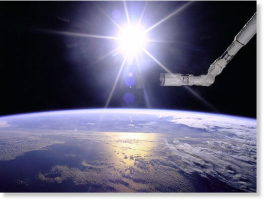 earth from space