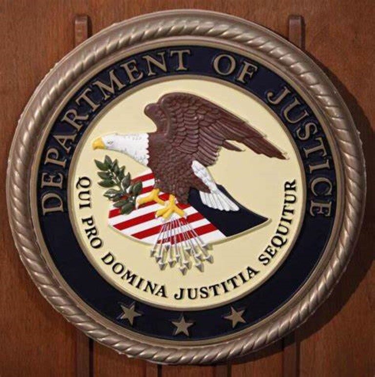 Click to enlarge DOJ seal