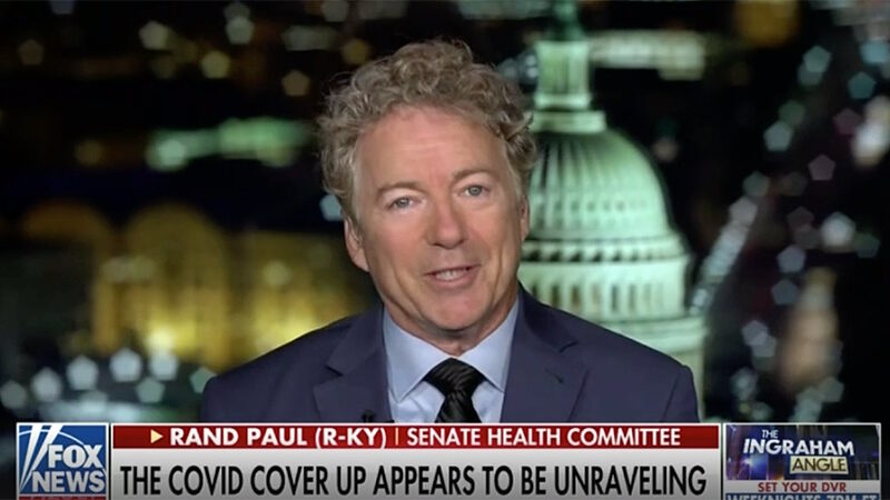 Rand Paul covid lab leak coverup interview
