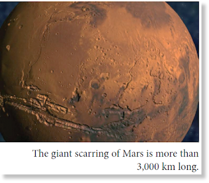 mars scarring