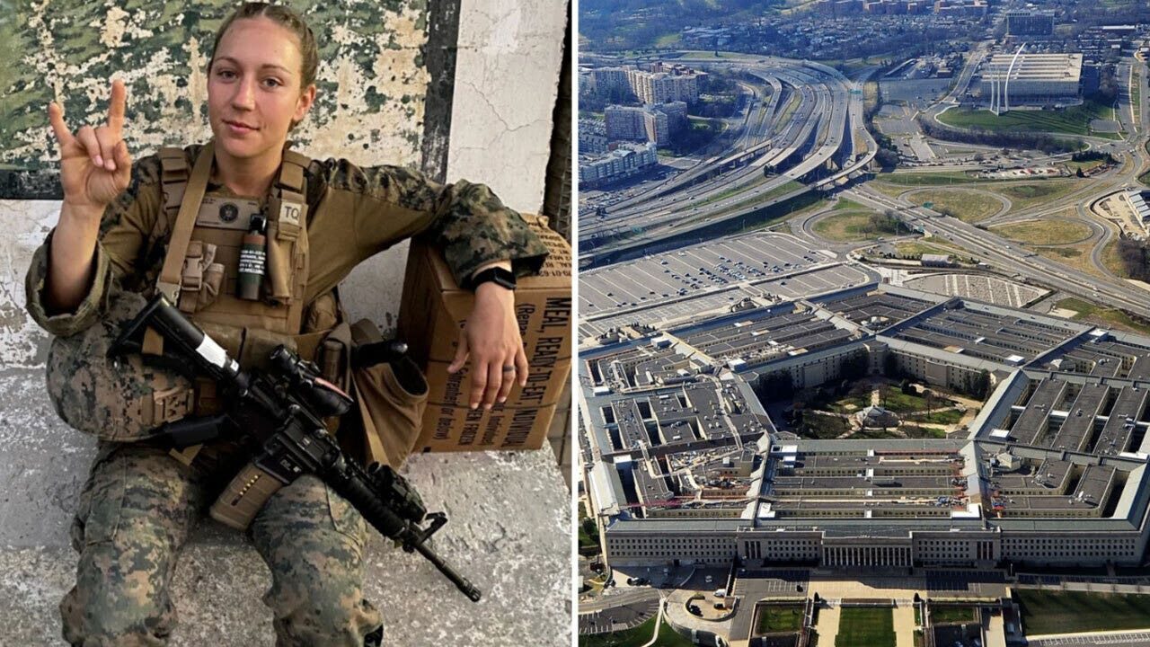 Click to enlarge afghan withdrawal marine killed Nicole Gee