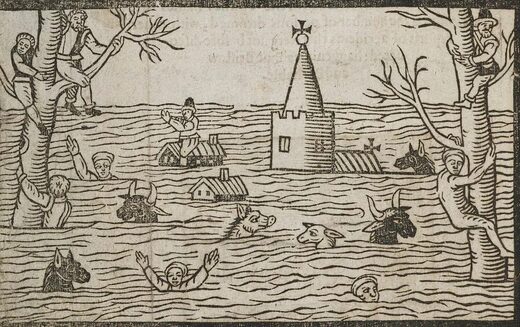Click to enlarge Medieval flood