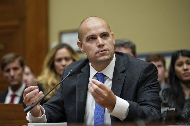 Click to enlarge Ryan Graves ufo congress hearing uap