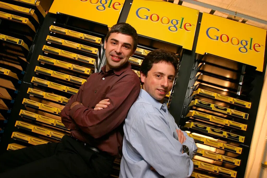 Click to enlarge sergey brin larry page google