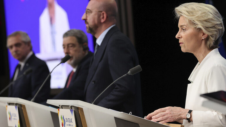 Ursula von der Leyen, Charles Michel, EU-CELAC summit