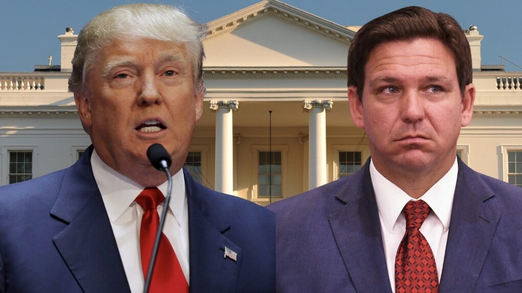 trump desantis white house