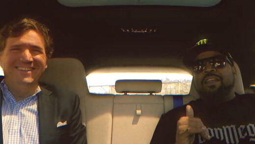 tucker carlson Ice cube ride along