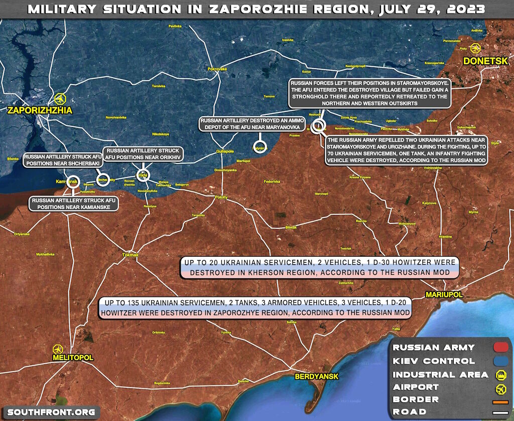 south ukraine battles