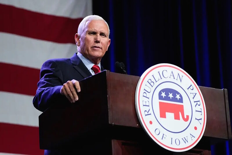 Click to enlarge mike pence presidential campaign 2024