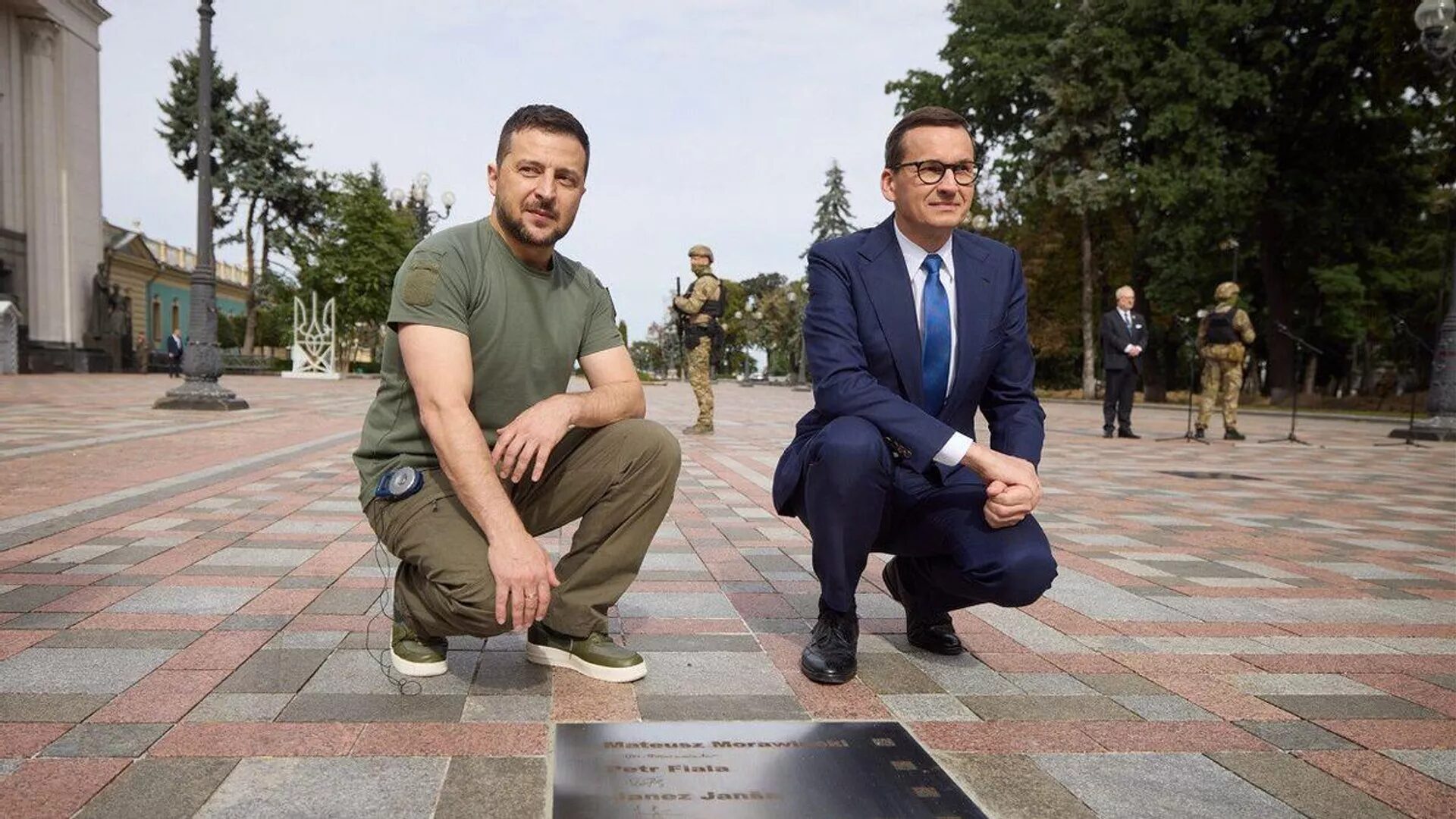Zelensky Mateusz Morawiecki
