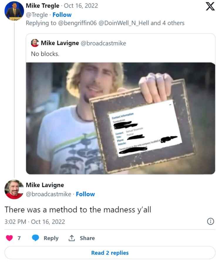 mike tregle tweet