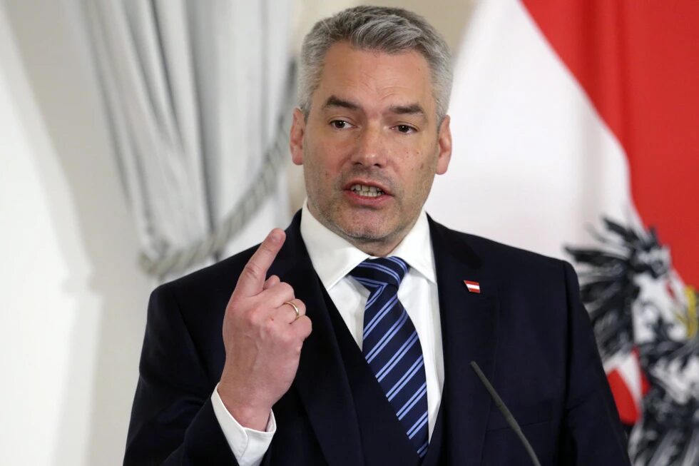 Austrian Chancellor Karl Nehammer