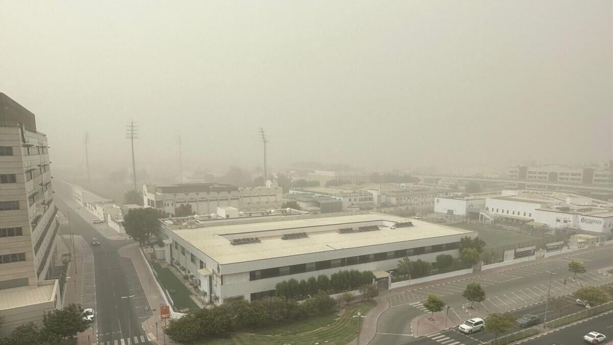 Oud Metha the rain in Oud Metha.