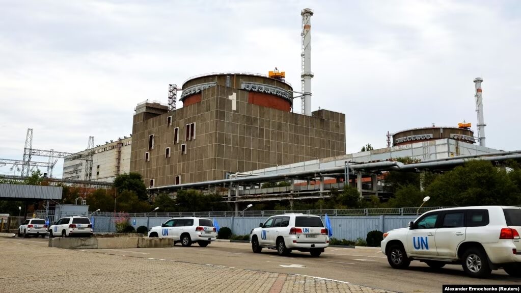 Click to enlarge Ukraine's Zaporizhzhya nuclear power plant