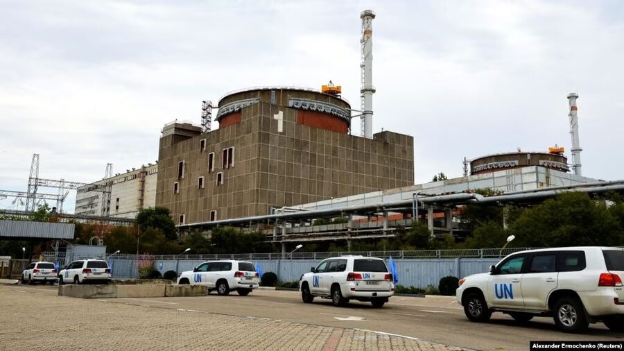 Ukraine's Zaporizhzhya nuclear power plant