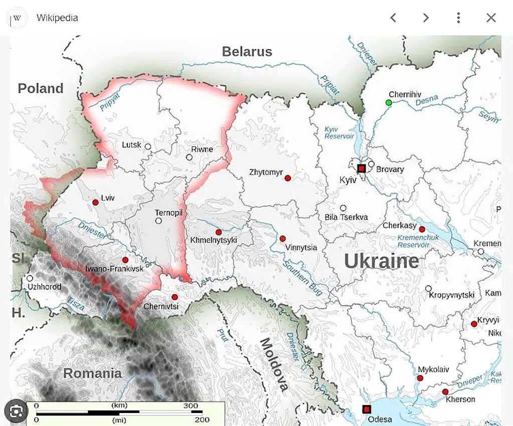 Click to enlarge soviets cede volnyia live eastern galicia poland ww2