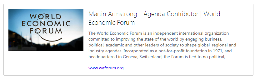 Click to enlarge Martin on WEF Website