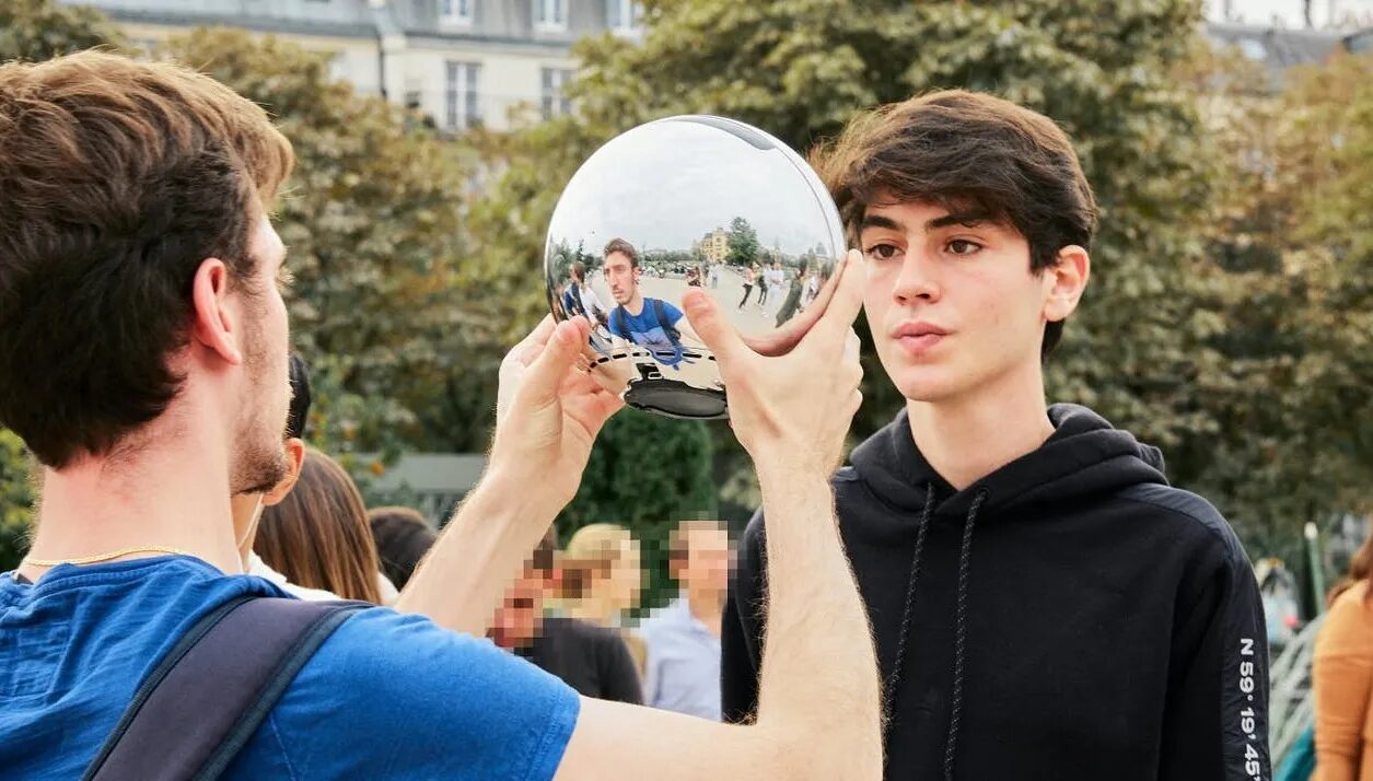 Click to enlarge Worldcoin orb