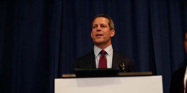 Click to enlarge Florida State Attorney Andrew Warren fired desantis