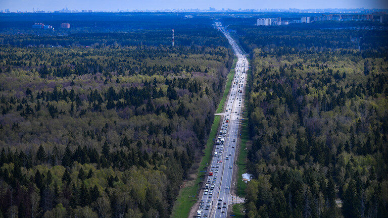 Click to enlarge Road in Russia