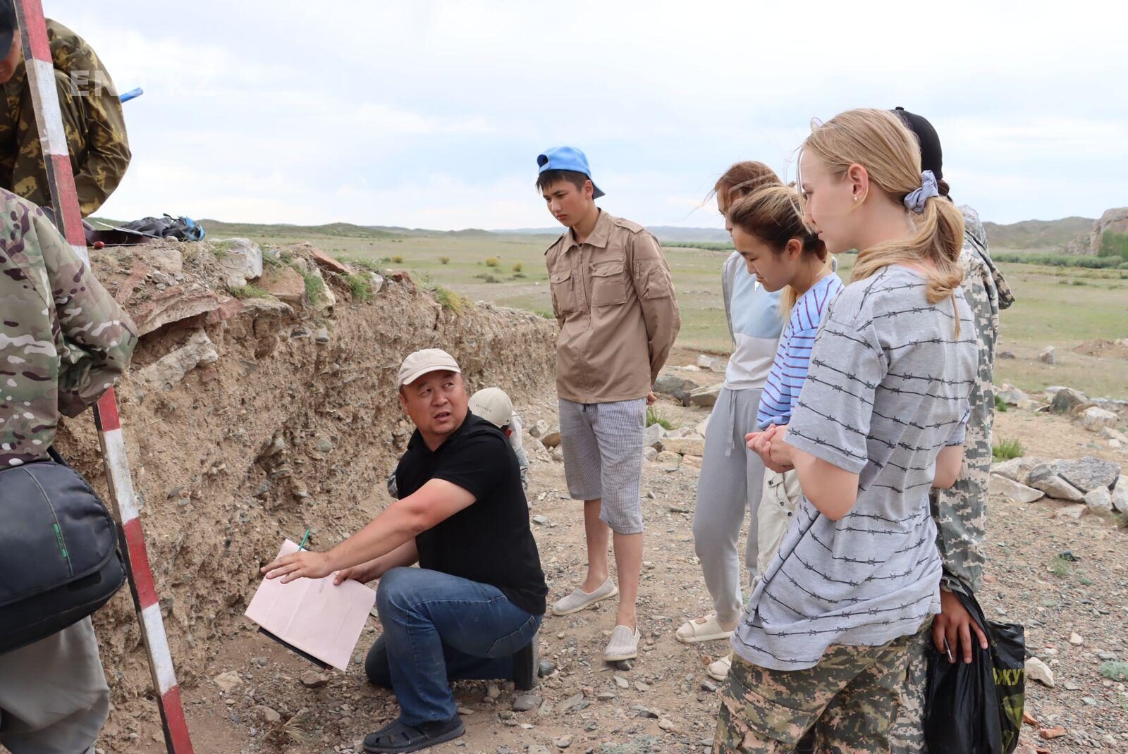 Click to enlarge Archaeologists