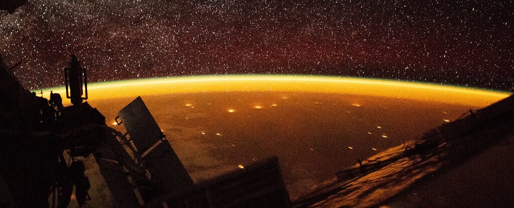 ISS view over Australia