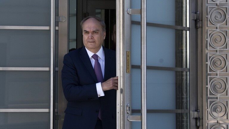 Click to enlarge Russian ambassador to the US Anatoly Antonov.