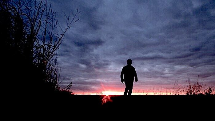 Click to enlarge man walking