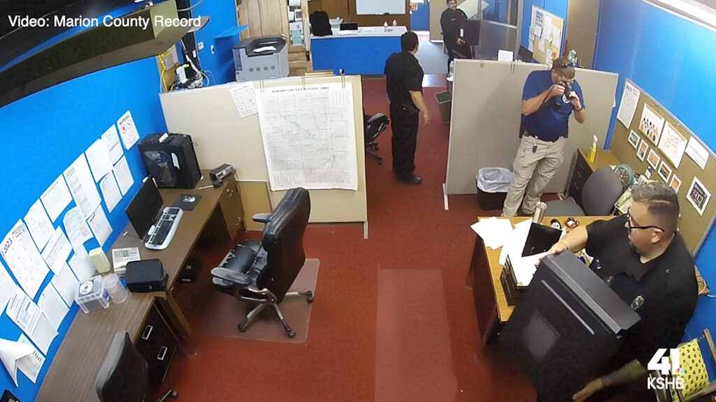 Click to enlarge marion county record newspaper police raid