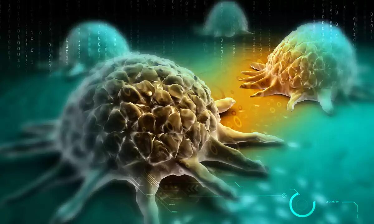 Click to enlarge cancer cell
