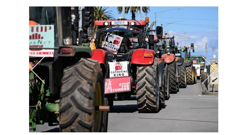 farmer protest australia