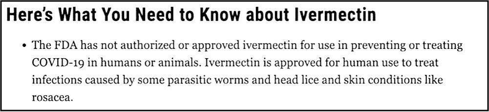 Click to enlarge Notice Ivermectin