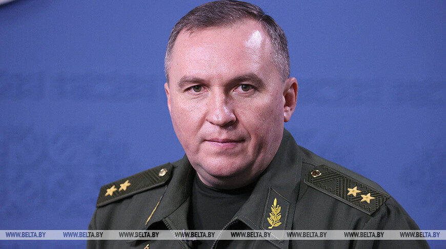 Belarus Defense Minister Viktor Khrenin