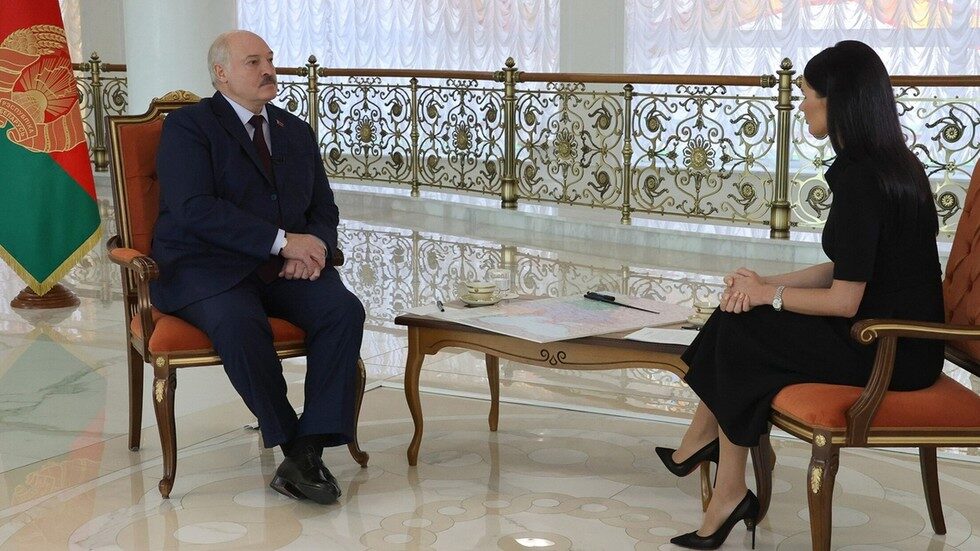 Lukashenko ukraine journalist Diana Panchenko