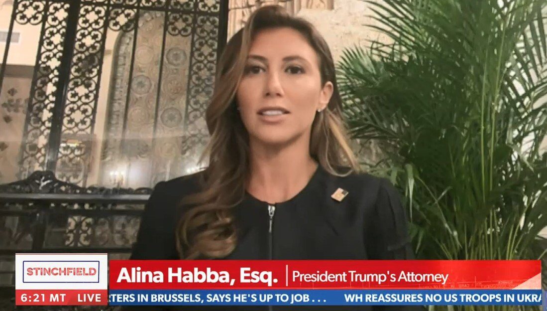 Click to enlarge Alina Habba