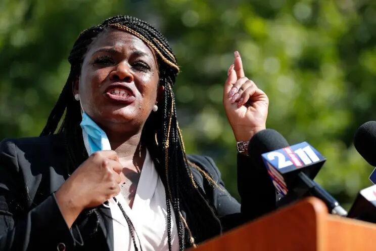 cory bush squad defund police private security spending